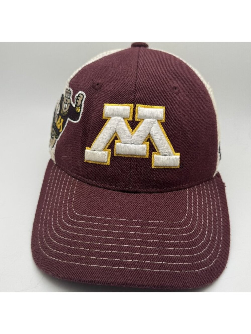 University of Minnesota Golden Gophers Trucker Hat Cap Goldie Zephyr FIT M/L